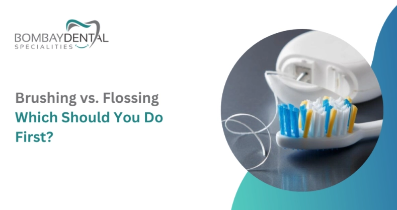 flossing before brushing flossing before brushing