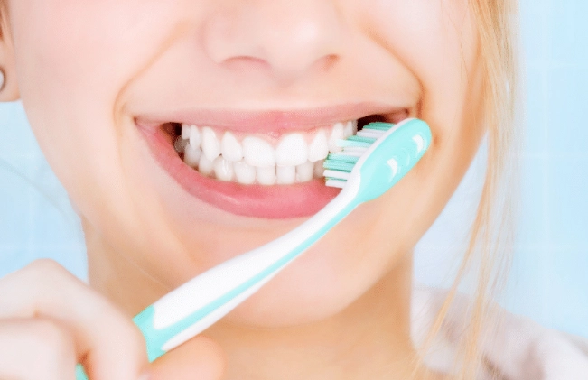 brushing teeth steps brushing teeth steps