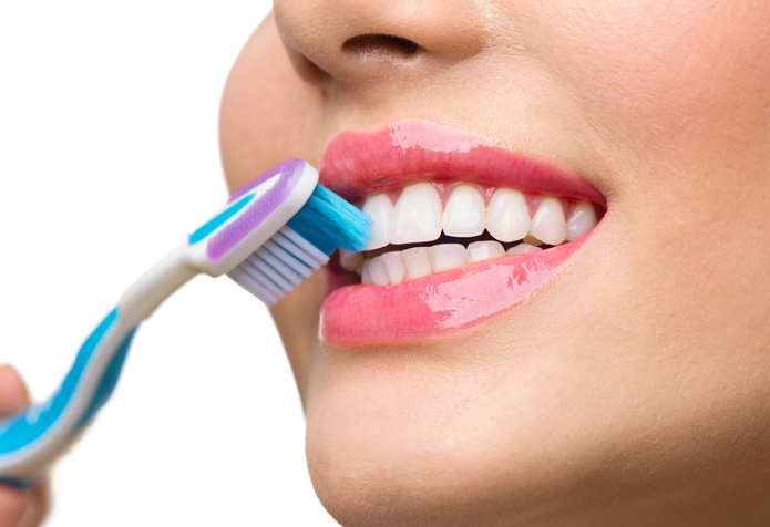 brushing teeth steps brushing teeth steps