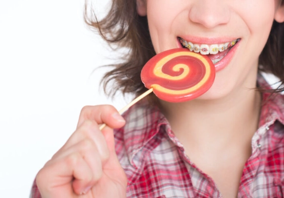 hard foods with braces