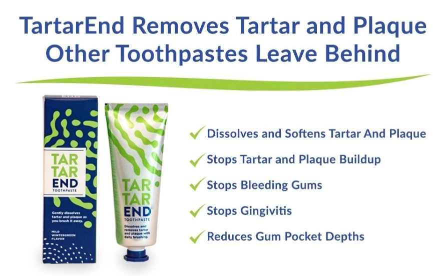 TartarEnd toothpaste TartarEnd toothpaste